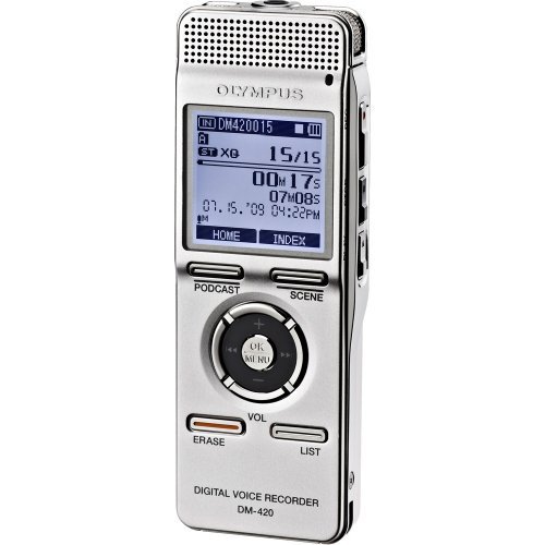 Olympus dm-420 digital voice recorder DM420 2GB memory