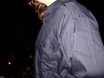 Security fire uniform shirt unionmade clifton usa 15/34