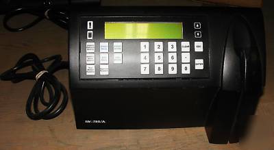 Sy-780/a time and attendance data collection system