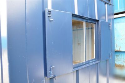 Two matching 32'X10' anti-vandal portable buildings