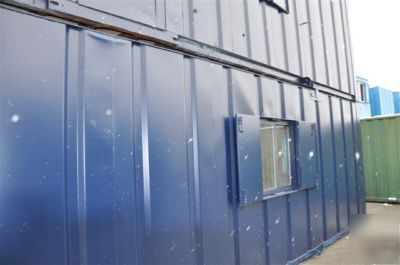 Two matching 32'X10' anti-vandal portable buildings