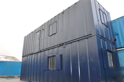 Two matching 32'X10' anti-vandal portable buildings