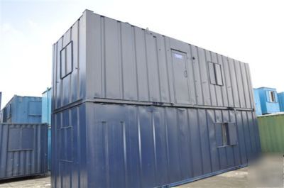 Two matching 32'X10' anti-vandal portable buildings