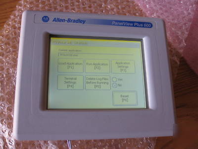 Allen bradley panelview plus 2711P-T6M3D, 
