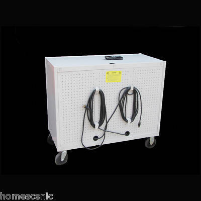 Bretford mobile laptop 30 computer table docking cart 