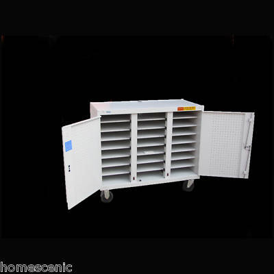 Bretford mobile laptop 30 computer table docking cart 