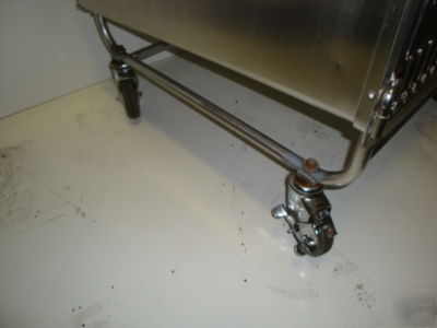 Dog animal stainless steel cage top of the line nice