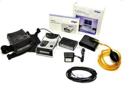 DrÃ¤ger multipac 4 gas personal monitor system drager