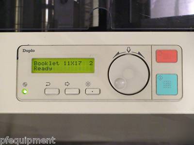 Duplo booklet maker system