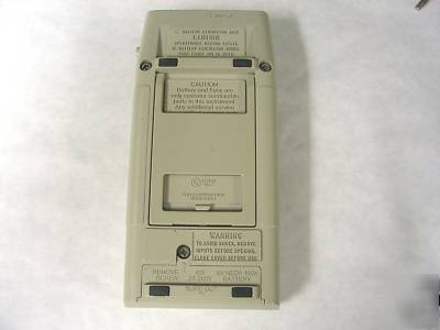 Fluke 8060A digital multimeter dmm meter w/leads