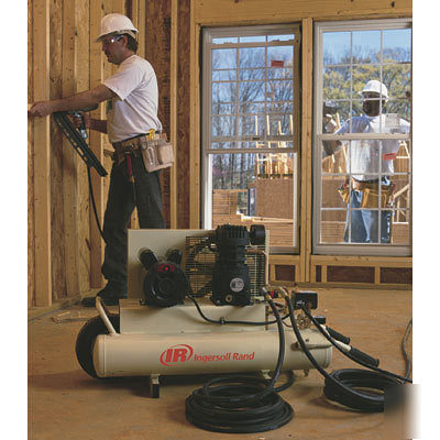 Ir electric air compressor 3 hp, 230V SS3J3-wb