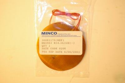 Minco kapton (polyimide) thermofoil heater HK5563 