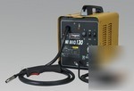 Mini mig welder 130AMP 230V from + automatic headshield