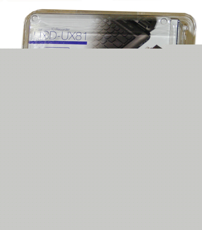 New sony icd-UX81 2GB digital voice recorder MP3 player