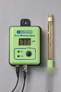 Ph monitor with cal-test 0.0-14.0 ph