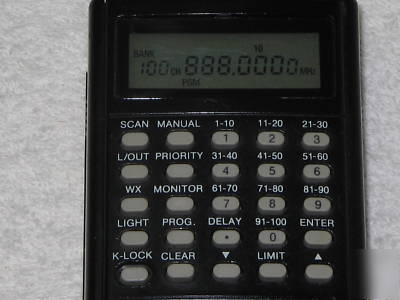 Pro-46 scanner realistic/ radio shack 100 channel 2A3 