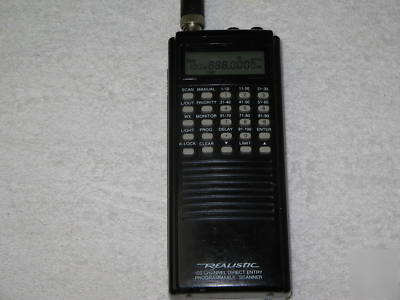 Pro-46 scanner realistic/ radio shack 100 channel 2A3 