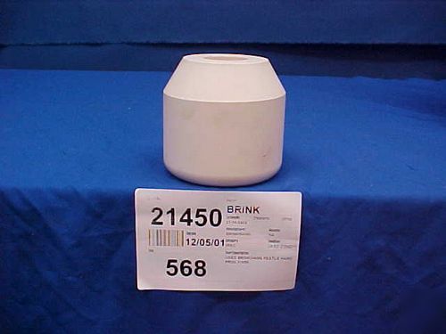 Retsch hard porcelain pestle for use w/ retsch km 100