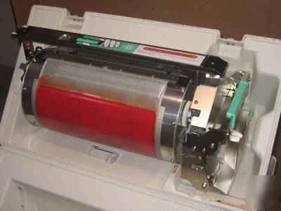 Riso gr color drum w cylinders - bright red & med blue 