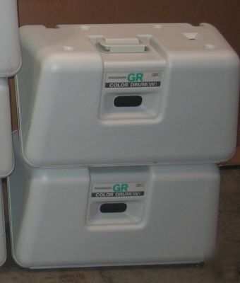 Riso gr color drum w cylinders - bright red & med blue 