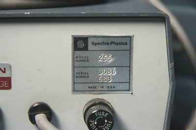Spectra-physics 124 hene laser infrared 3391NM ir