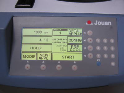 Thermo jouan MR23I programmable refrigerated centrifuge