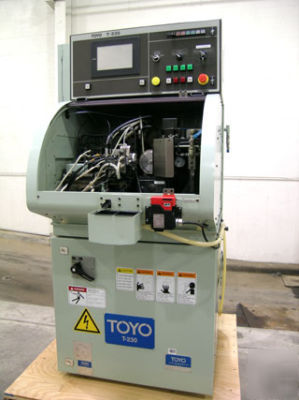 Toyo t-2303 cnc centerless end face grinder