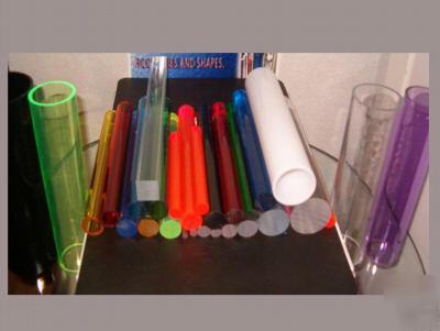 Tran. green acrylic tube 3