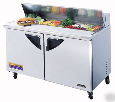 Turbo air sandwich / salad prep table 2 door tst-60SD