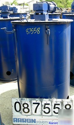 Used: graco mix tank, 100 gallon, carbon steel, vertica