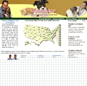 Veterinary doctor adsense website over 29,000 pages