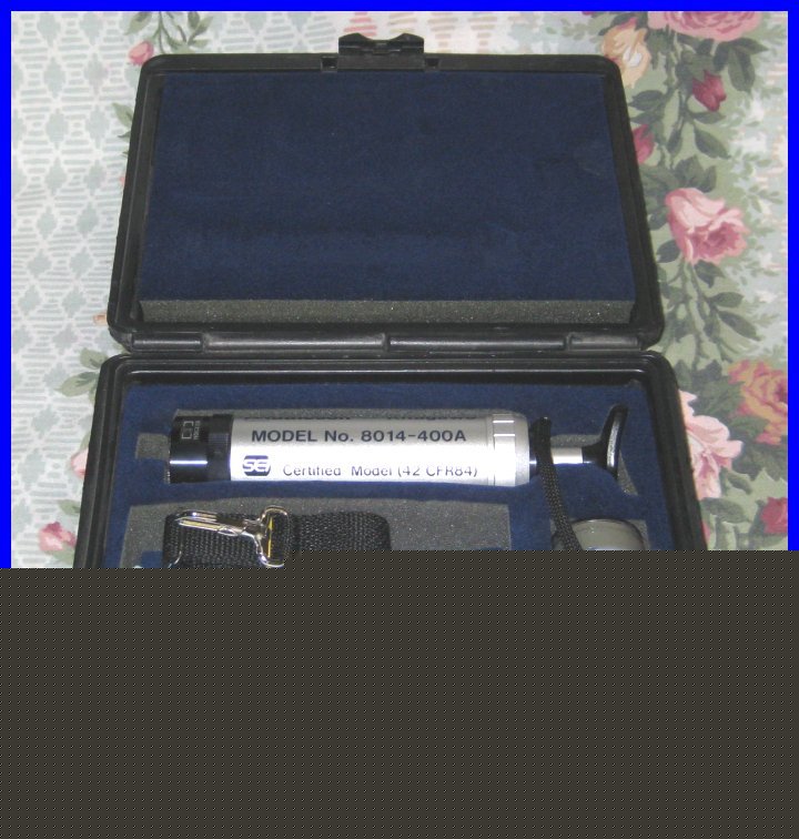 Matheson kitagawa toxic gas detector system with case