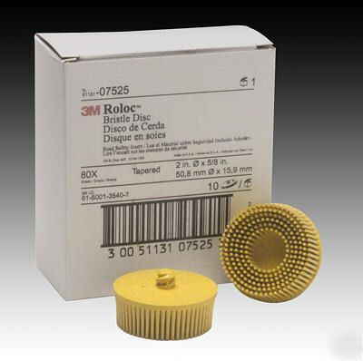 3M scotch-brite roloc bristle discs 2