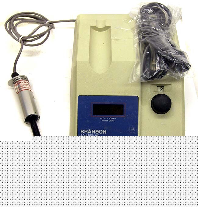 Branson sonifier 150 digital cell disruptor homogenizer