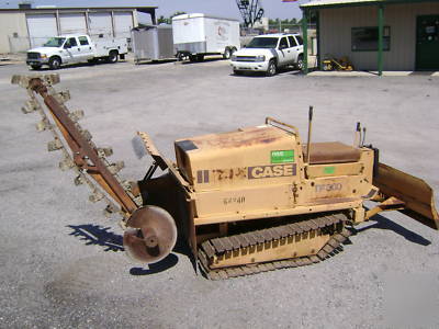 Case TF300 trencher the starting price will buy it 