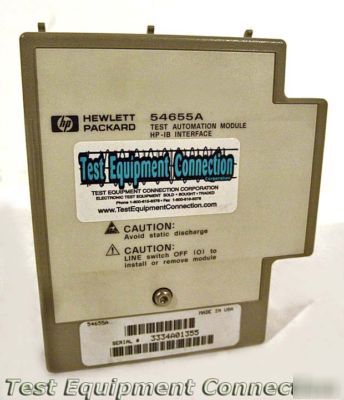 Hp/agilent 54655A gpib test automation module