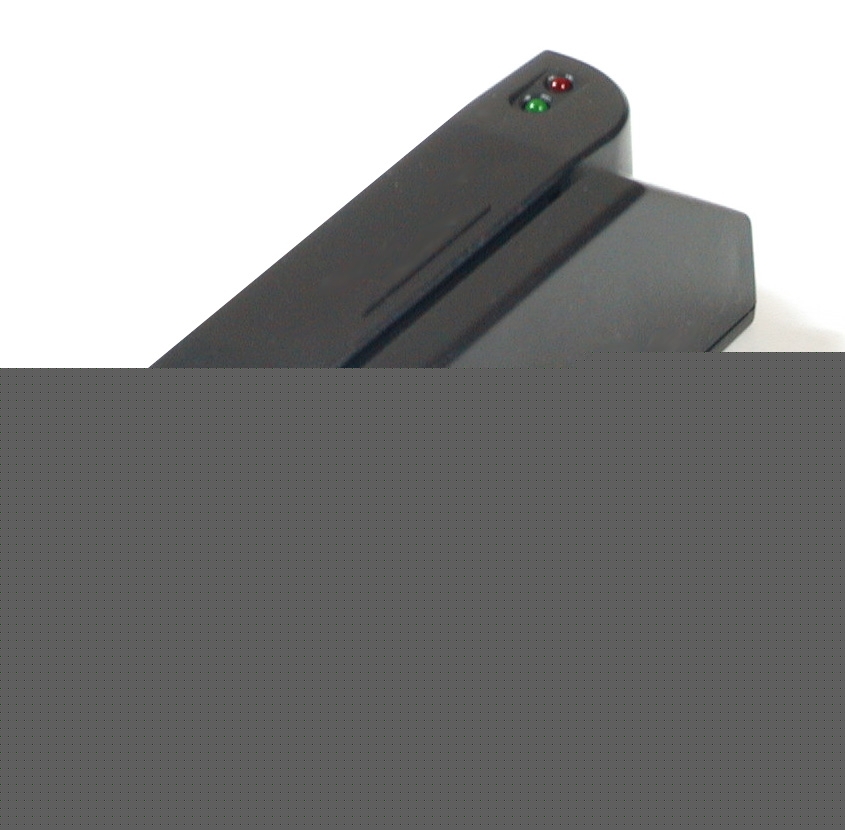 New tmsr 3-track magnetic stripe credit card reader PS2 