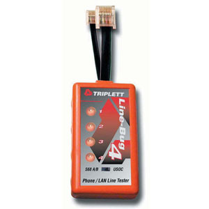 New triplett line bug 4 phone / lan line tester