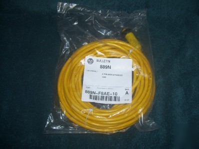 Allen bradley 889N-F8AE-10 qd cordset 8 pin mini 32.8FT