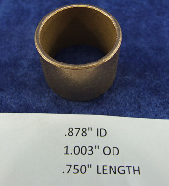 Bronze bearing bushing sleeve 7/8 
