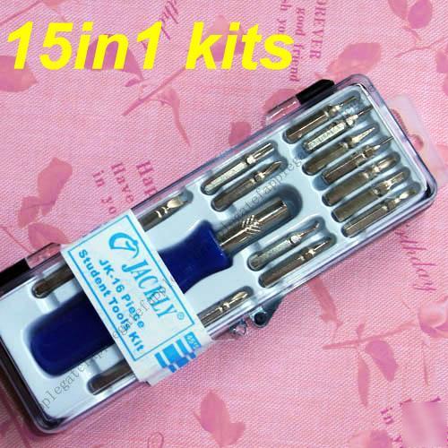 New mini scresdriver set 15 kits T5 T6 T8 T10 T15 kits