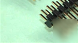 Pin header 2 x 3 way gold 2.54MM dil straight x 50 pcs