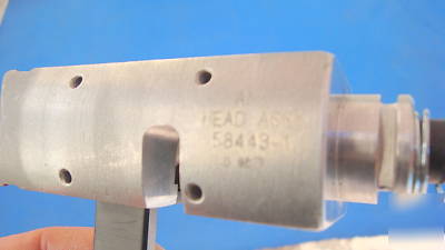 Amp 58443-1 terminating head tool assembly mta .156