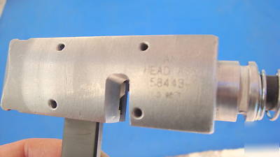 Amp 58443-1 terminating head tool assembly mta .156