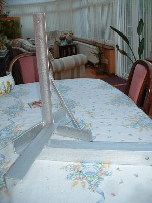 Bn t & k bracket heavy duty radio antenna mast/bracket