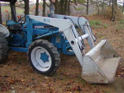 Bush hog front end loader off a ford 3910 tractor 4WD