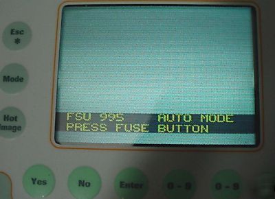 Ericsson fsu 995 fa fusion splicer w/ p/s + accessories