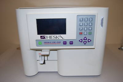 Heska cbc-diff veterinary hematology system