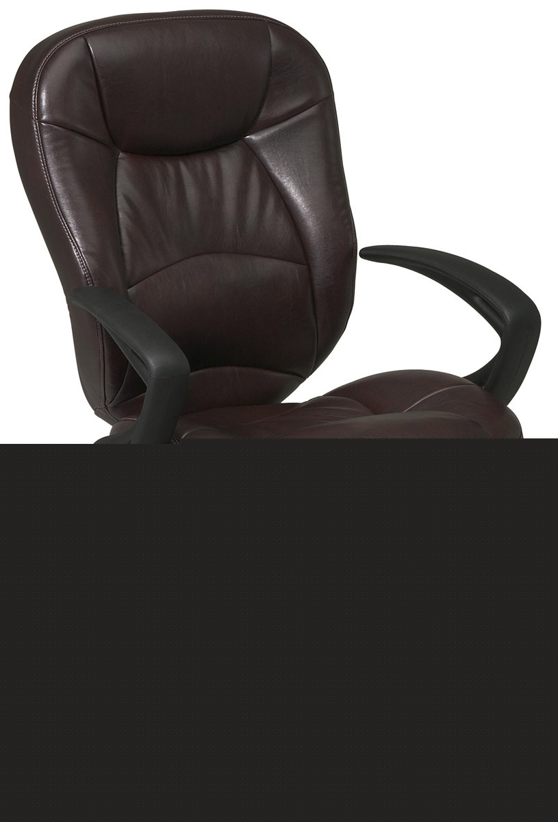 High back executive computer desk leather office chair