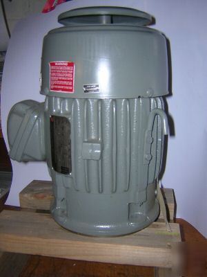 Lot (2) 1-1/2 hp motor, 3 phase, class b, goulds pump